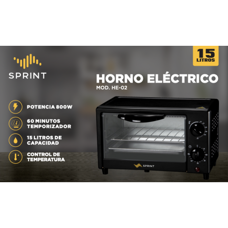 Horno Eléctrico 15L