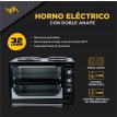 Horno Eléctrico con doble anafe